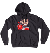 Glenny's - Heart Hoodie (No-Zip/Pullover)