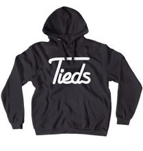 TiedsHD White Logo'd Hoodies (No-Zip/Pullover)