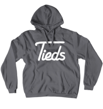 TiedsHD White Logo'd Hoodies (No-Zip/Pullover)