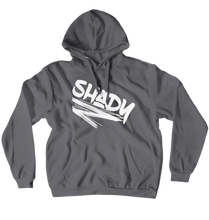Shady text hoodie (No-Zip/Pullover)