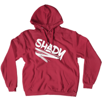 Shady text hoodie (No-Zip/Pullover)