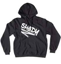 Shady text hoodie (No-Zip/Pullover)